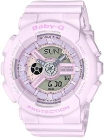 img 1 attached to 🌸 Casio Baby-G G-Shock серия BA-110 BA110-4A2 46.3 мм смолы женские часы (розовые)