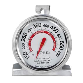img 3 attached to BOHK Stainless Baking Thermometer 150 600F