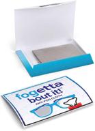 fogetta bout it: long-lasting anti-fog wipe for glasses - reusable, microfiber cloth with built-in treatment - 100 applications logo