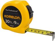 📏 komelon 4930im: top-rated professional 30 foot metric measuring tape логотип