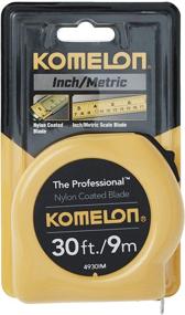 img 1 attached to 📏 Komelon 4930IM: Top-rated Professional 30 Foot Metric Measuring Tape