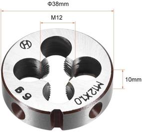 img 2 attached to Uxcell Metric Machine Thread Threading Cutting Tools