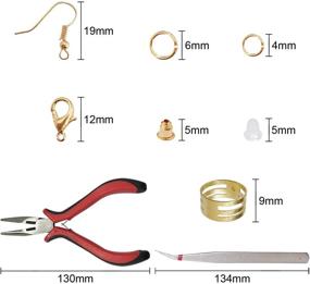 img 3 attached to Принадлежности для сережек Пинцет для начинающих