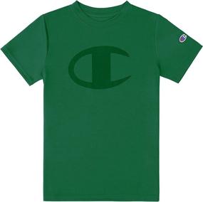 img 4 attached to Active Kids' Champion Performance Athletic 👕 Shirt: Premium Boys' Clothing for Sports and Activities