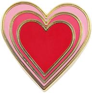 реальный sic сияющее сердце c эмалью логотип