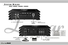 img 1 attached to 🔊 Lanzar Mini MAX 3000 Вт SMD моно-блочный усилитель: мощный мини-цифровой усилитель (снят с производства)