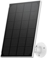 📸 zumimall solar panel for outdoor security camera - f5/f5k/cg1/q1pro/gx1s/gx2s - water resistant solar panel with 10ft charging cable (no camera) logo