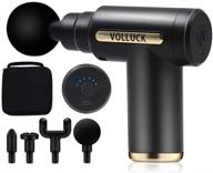 volluck massager adjustable percussion post workout logo