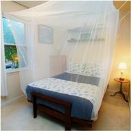premium mosquito net: single to queen size beds, indoor/outdoor use | no chemicals logo