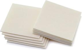 img 3 attached to 🔌 TradeGear Double Gang 10Pack Wall Plate Insulation Gasket: Weatherproof Polyethylene Foam for 2-Gang Switches – No Adhesive Required. Ideal for Light Switches, Decor, and GFCI Outlets – Multiple Cut-Outs Provided!