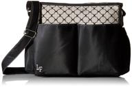 👜 stylish gold quatrefoil crossbody diaper tote - slicemall small size logo