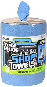 img 1 attached to 🧼 Convenient and Durable 200CT Shop Towel Refill for Multipurpose Cleaning