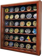 challenge coin display case coins logo