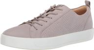 👟 dyneema leather sneakers for men: ecco fashion shoes size 11-11.5 | discover fashionable sneaker trends logo