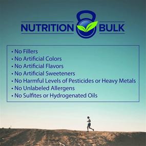 img 1 attached to 🌱 Soy Protein Powder - 16 oz - NutritionBulk.com, Unflavored Isolate, Non-GMO, Vegan, Gluten-Free, Dairy-Free