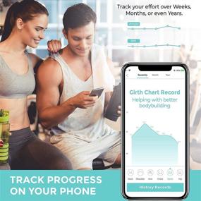 img 2 attached to 📱 Pohl Schmitt Smart Digital Body Weight Scale with 13 Key Compositions Tracking, 8mm Glass, Sync with All Phones, Supports up to 400 lbs