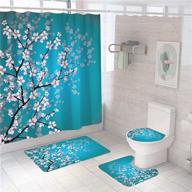 hewego curtain bathroom waterproof curtains logo