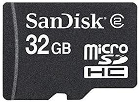 img 1 attached to Элегантная и надежная карта памяти Sandisk MicroSDHC объемом 32 ГБ: высококачественный Class 4 (розничная упаковка)