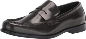 img 4 attached to 👞 Classic Style Meets Comfort: Calvin Klein Crispo Loafer Brown – Elevate Your Wardrobe