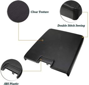 img 3 attached to 🚘 Крышка средней консоли Chevy Tahoe/Avalanche с защелкой | 2007-2013, набор для ремонта крышки центральной консоли Silverado/GMC Yukon(XL)/Sierra 1500/2500/3500 | OEM 20864154 — замена | Цвет: Черный.