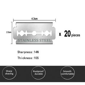 img 3 attached to Double Safety Classic Shaving Removal