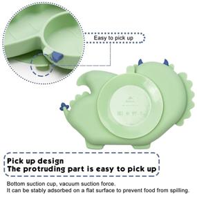 img 2 attached to Silicone Suction Plate Toddlers Highchairs Feeding