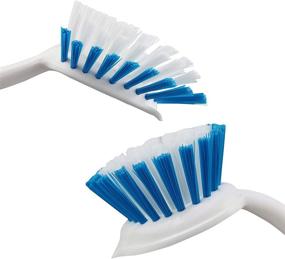 img 2 attached to Efficient Cleaning with PHYEX Kitchen Scrub Brush Set of 8 - Ideal for Dishes, Pots, Pans, Sinks, and Bathrooms