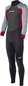 img 3 attached to Hyperflex Womens Mens Full Wetsuit Sports & Fitness in Water Sports