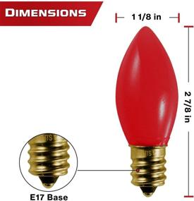 img 2 attached to 💡 Enhance Your Decor with Incandescent Intermediate Replacement Bulbs: The Perfect Decorative Lighting Solution