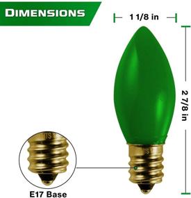 img 1 attached to 💡 Enhance Your Decor with Incandescent Intermediate Replacement Bulbs: The Perfect Decorative Lighting Solution