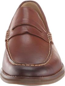 img 3 attached to 👞 Stylish and Comfortable Sperry Exeter Penny Loafers - Premium Leather Slip-On Men's Shoes