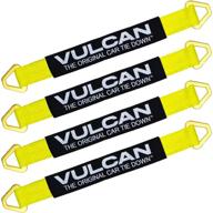 🚗 yellow vulcan classic car straps logo