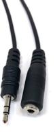 🔌 enhanced seo: micro connectors, inc. 12ft 3.5mm male to female stereo audio extension cable (m06-732-12) logo