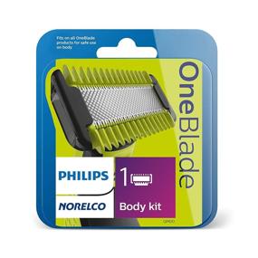 img 3 attached to 🪒 Philips Norelco OneBlade Body Kit QP60/80 - Premium 3-Piece Set for All-In-One Grooming - Multi-purpose, High-Quality Blades - 1 Count