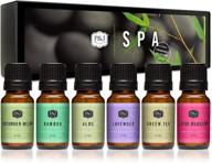 p&j trading fragrance oil spa set of 6 - versatile scented oil for soap making, diffusers, candle making, lotions, haircare, slime, and home fragrance logo