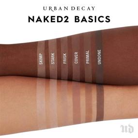 img 3 attached to 🎨 Urban Decay Naked2 Basics Палитра теней для век: 6 тонов коричневого и таупового матового нейтрального оттенка для легкого смешивания, насыщенных цветов и бархатистой текстуры - комплект декоративной косметики в удобном формате для путешествий с зеркалом и полноценными панелями.