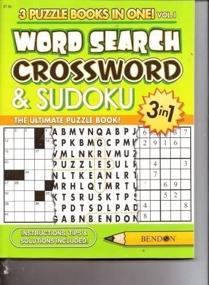 img 1 attached to Search Crossword Sudoku Puzzle Books