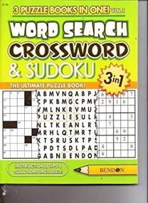 img 2 attached to Search Crossword Sudoku Puzzle Books