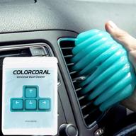 🧼 универсальный очищающий гель - colorcoral dust cleaner для клавиатур, автомобилей и компьютеров (1 упаковка) логотип
