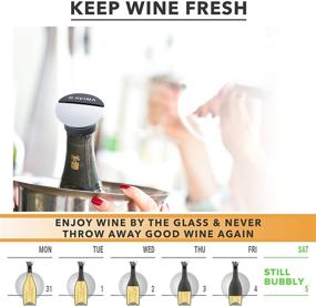 img 3 attached to AVINA Champagne and Wine Bottle Stopper: Lock-In the Fizz with No Leaks, No Spills, No Waste