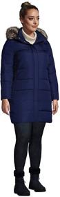 img 2 attached to Lands End Womens Winter Black Women's Clothing