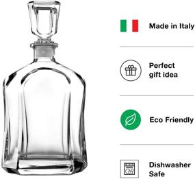 img 1 attached to 🍾 Bormioli Rocco Capitol Decanter 23.75 oz" - Enhanced SEO: Enhance Your Beverage Experience with the Bormioli Rocco Capitol Decanter, 23.75 oz