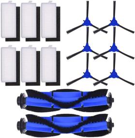 img 4 attached to Neutop RoboVac Replacement Parts: Main Brushes, Filters, Side 🔧 Brushes for eufy 11S, 15T, 30, 30C, 15C, 12, 25C, 35C