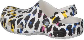 img 2 attached to 🐆 Leopard Print Crocs Classic Shoes for Women and Men