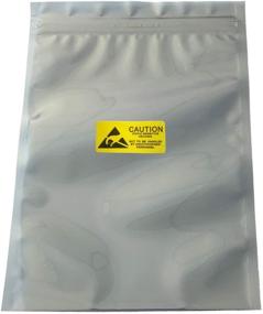 img 4 attached to 📦 Daarcin 30pcs Anti Static Resealable Large Size Bags - Protect Motherboard, HDD, and Electronics with ESD Bags for Graphics Card and More (30pcs 11x13/28x33cm)