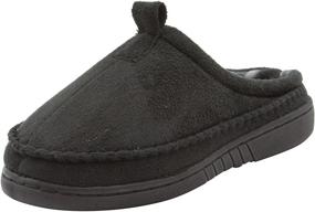 img 2 attached to Идеальный комфорт с мальчиками Skysole Microsuede Clog Slipper - Стильно и прочно!