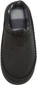 img 4 attached to Ultimate Comfort with Skysole Boys Microsuede Clog Slipper - Stylish and Sturdy!