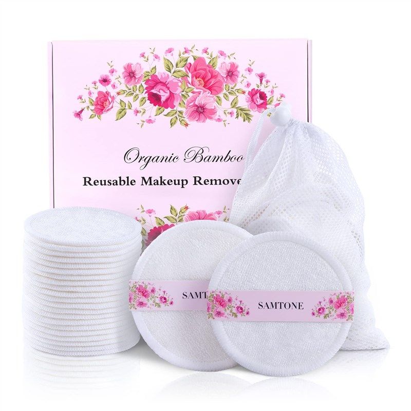 organic reusable remover washable reusable 로고
