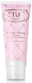 img 4 attached to 🍋 Hydrating Hand and Cuticle Cream by Tip Beauty - Handy Dandy Souffle to Strengthen Nails with Best Vitamin Lotion for Skin and Nail, Lemon & Thyme Scented Hand Creme - Only $15.99