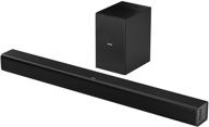 🔊 philips soundbar with wireless subwoofer, home theater speaker system for tv, 2.1 channel sound bars with bluetooth music streaming capability logo